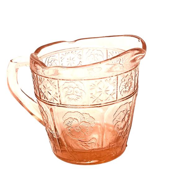 Jeanette Glass Junior Pretty Polly Children's Dinner Party Dish Set COMPLETE - Picture 12 of 13